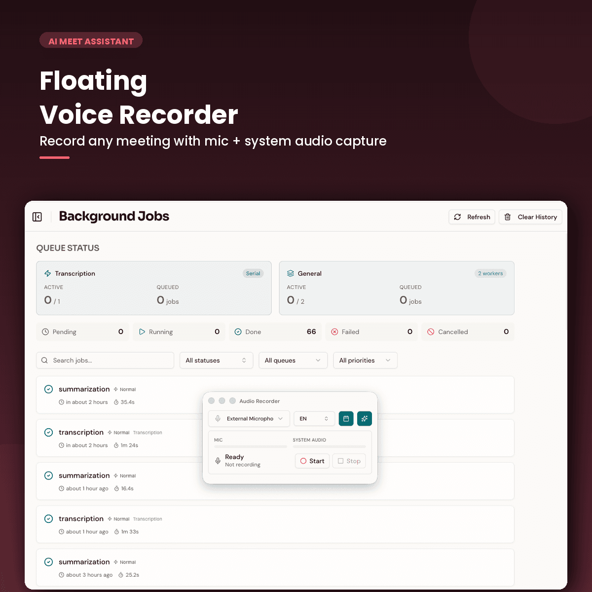 Speklo Focus Board showing action items and decisions organized by priority across meetings